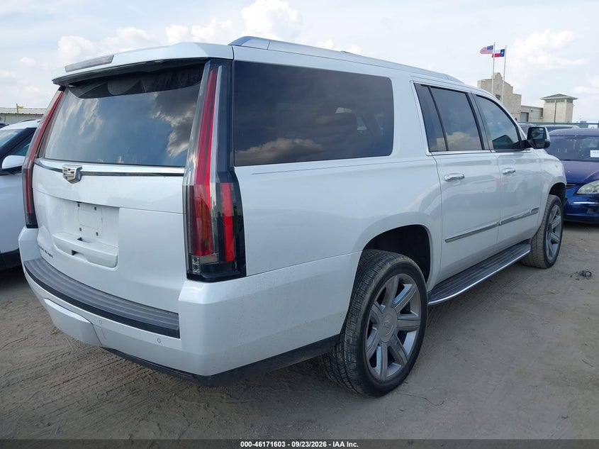 Vin: 1gys3hkj6gr444911, lot: 46671445, cadillac escalade esv luxury collection 20164