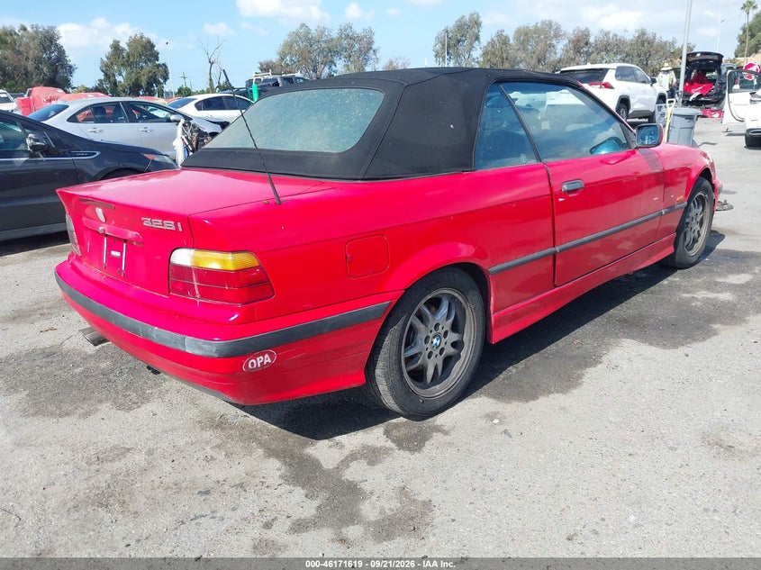 BMW 328IC 1997 VIN WBABK7326VET64343
