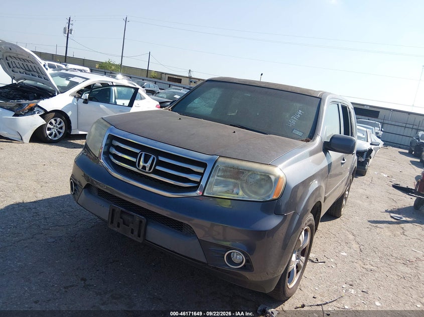 Vin: 5fnyf3h53eb011117, lot: 46671491, honda pilot ex-l 20142