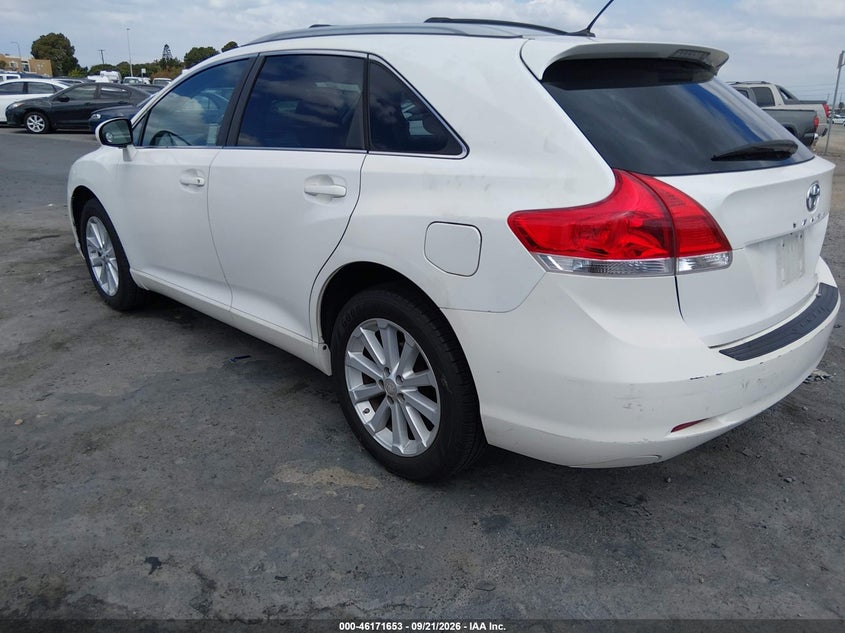 Vin: 4t3za3bb4bu049205, lot: 46671495, toyota venza 20113