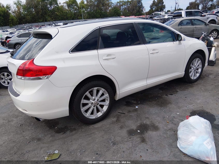 Vin: 4t3za3bb4bu049205, lot: 46671495, toyota venza 20114
