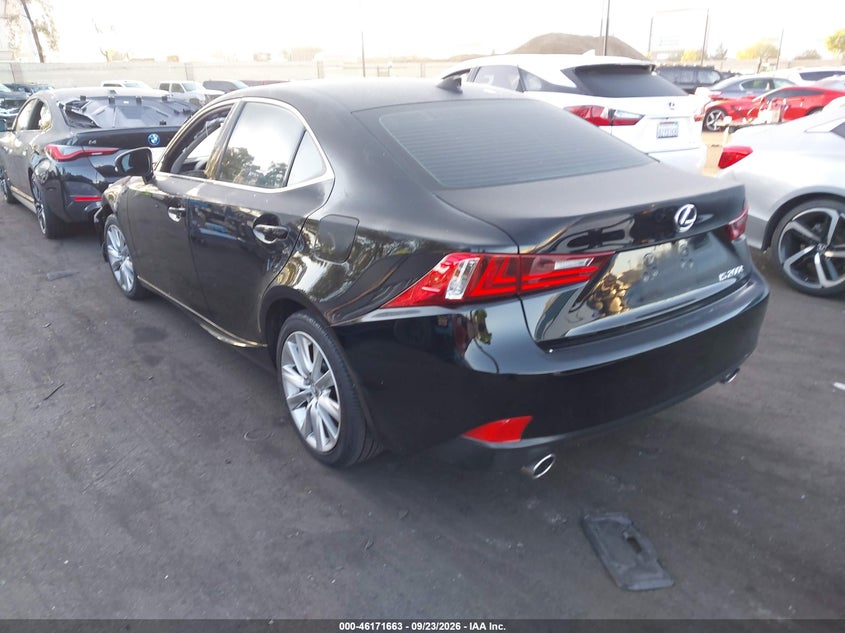 Vin: jthba1d25g5033207, lot: 46671505, lexus is 200t 20163