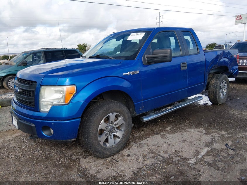 Vin: 1ftfx1ef7dfa21648, lot: 46671517, ford f-150 stx 20132