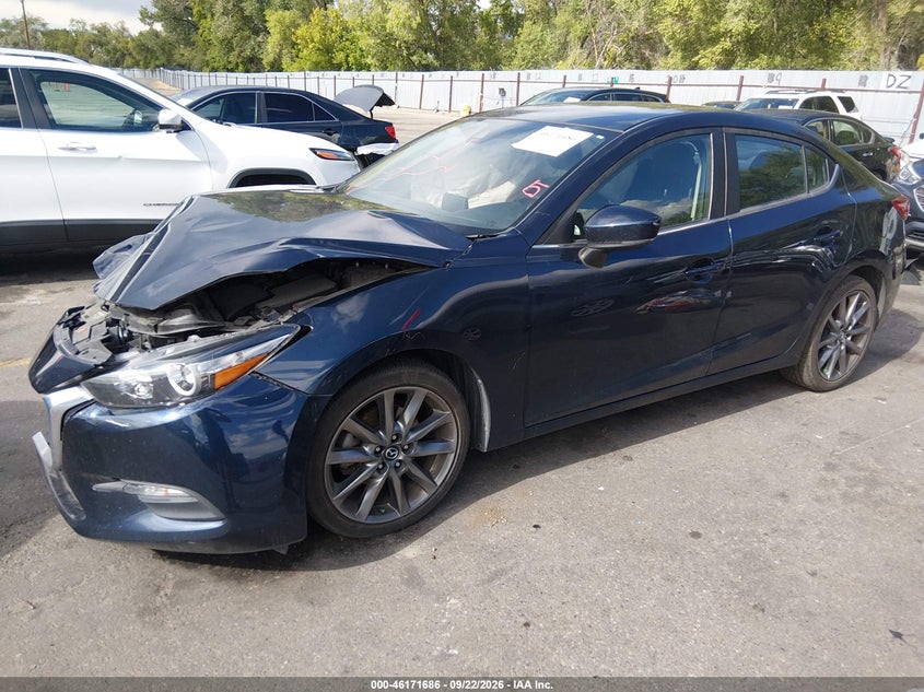 Vin: 3mzbn1v35jm163743, lot: 46671528, mazda mazda3 touring 20182