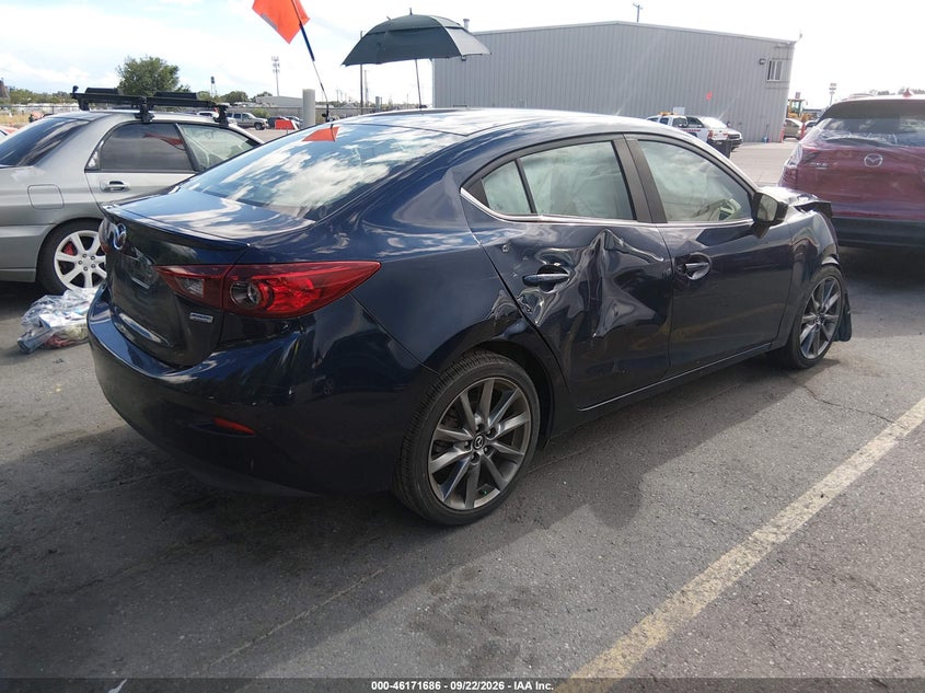 Vin: 3mzbn1v35jm163743, lot: 46671528, mazda mazda3 touring 20184