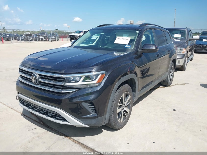 Vin: 1v2dp2ca3mc554925, lot: 46671580, volkswagen atlas 2.0t se 20212
