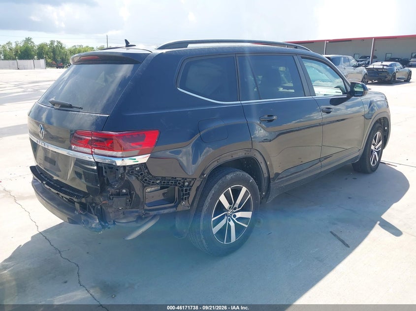 Vin: 1v2dp2ca3mc554925, lot: 46671580, volkswagen atlas 2.0t se 20214