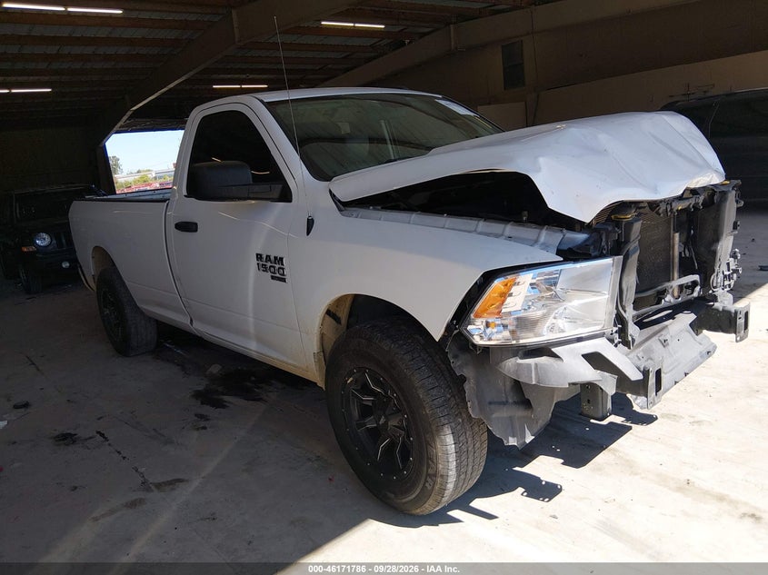 Vin: 3c6jr6dg8ng261682, lot: 46671628, ram 1500 classic tradesman 20221
