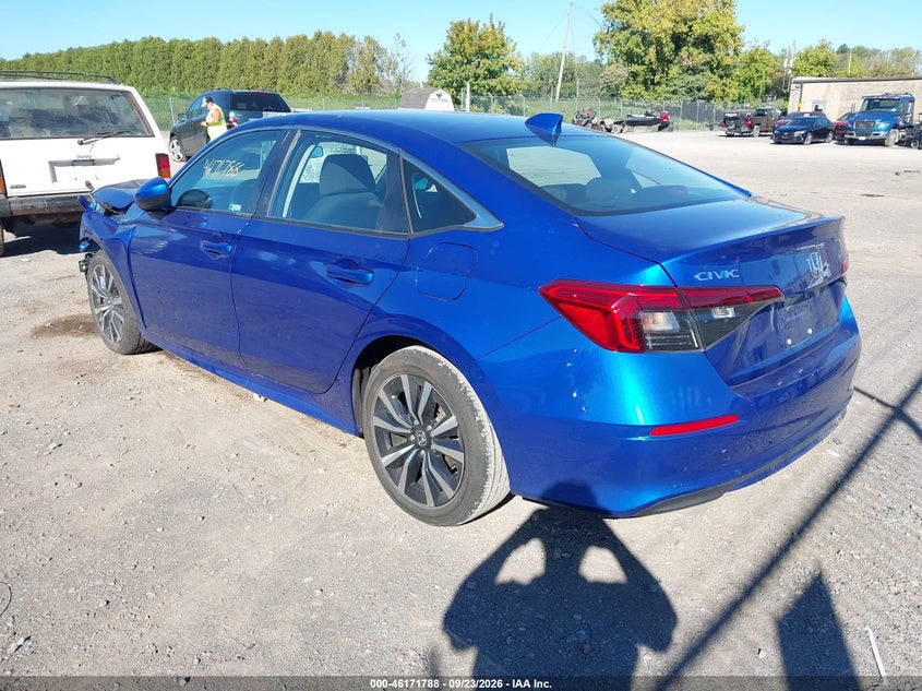 Vin: 2hgfe1f78ph310412, lot: 46671630, honda civic ex/ex w/o bsi 20233