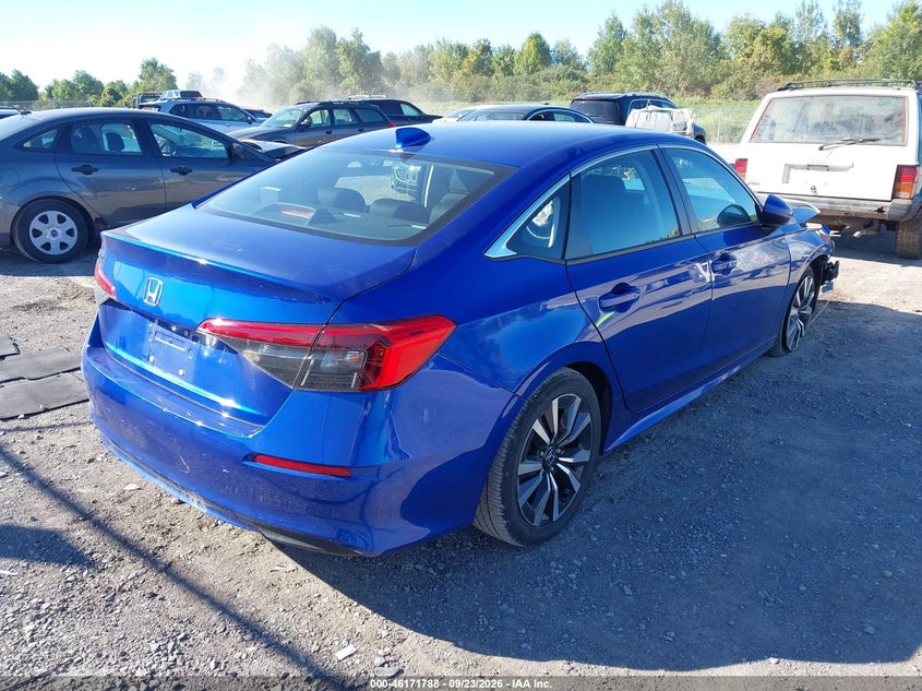 Vin: 2hgfe1f78ph310412, lot: 46671630, honda civic ex/ex w/o bsi 20234