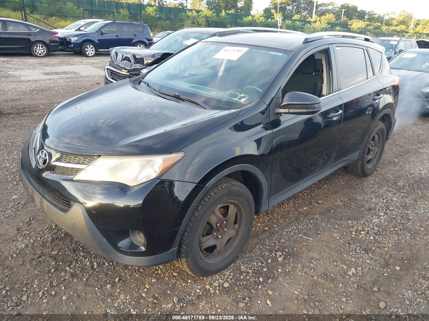 Vin: 2t3bfrev4fw324766, lot: 46671631, toyota rav4 le 20152