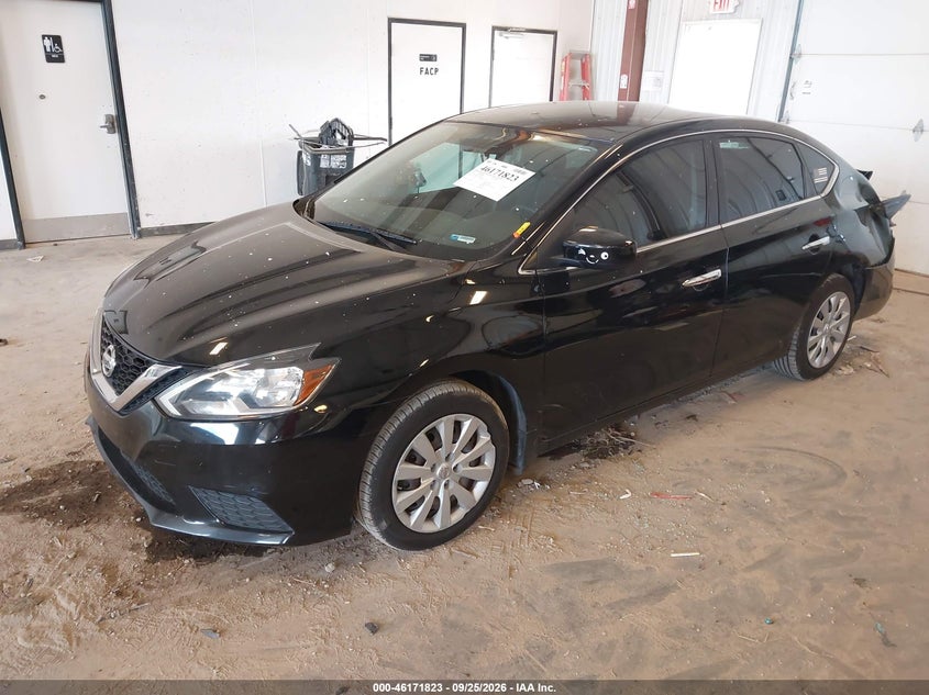 2016 Nissan Sentra, Rear, IAAI, VIN 3N1AB7AP8GY297296 — photo 2