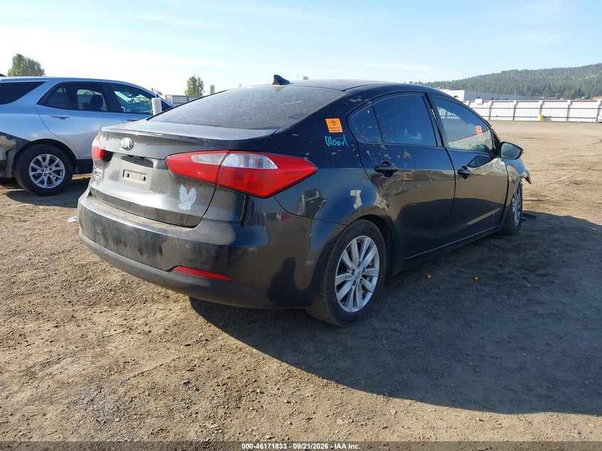 Vin: knafx4a6xg5476136, lot: 46671675, kia forte lx 20164