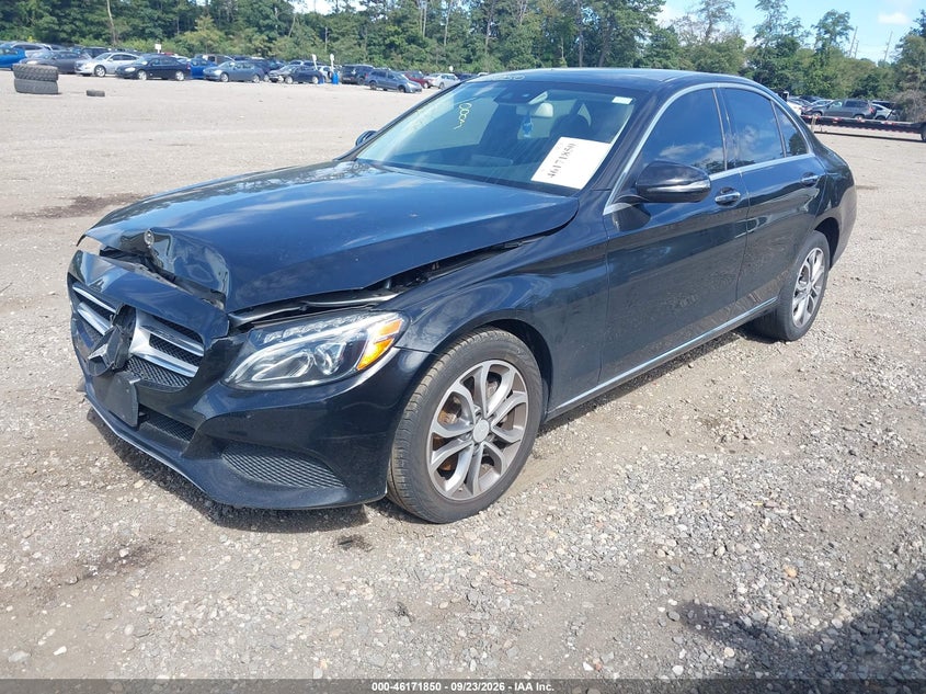 Vin: 55swf4kb4hu204150, lot: 46671692, mercedes-benz c 300 4matic 20172