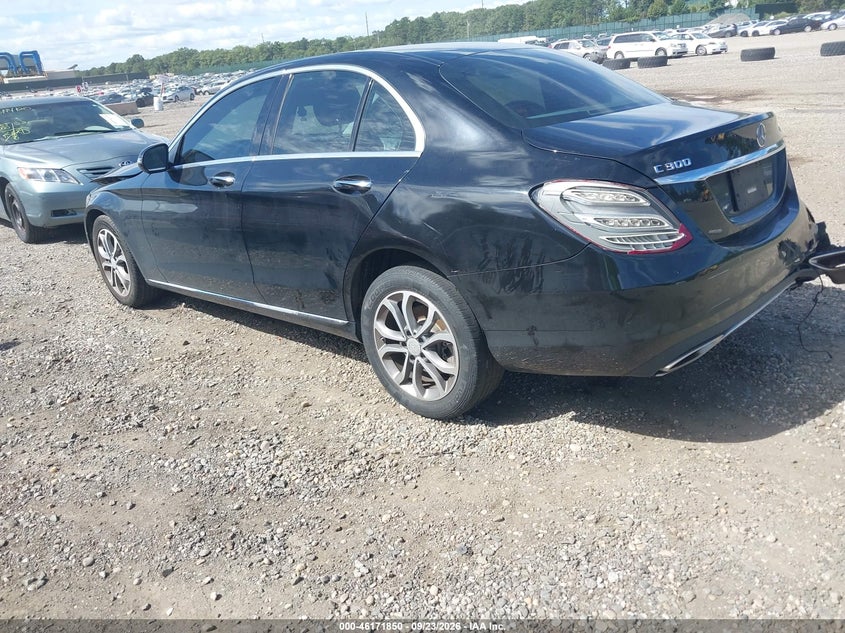Vin: 55swf4kb4hu204150, lot: 46671692, mercedes-benz c 300 4matic 20173