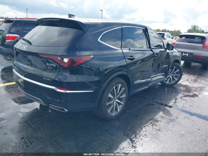 Vin: 5j8ye1h40sl034752, lot: 46671701, acura mdx technology package 20254