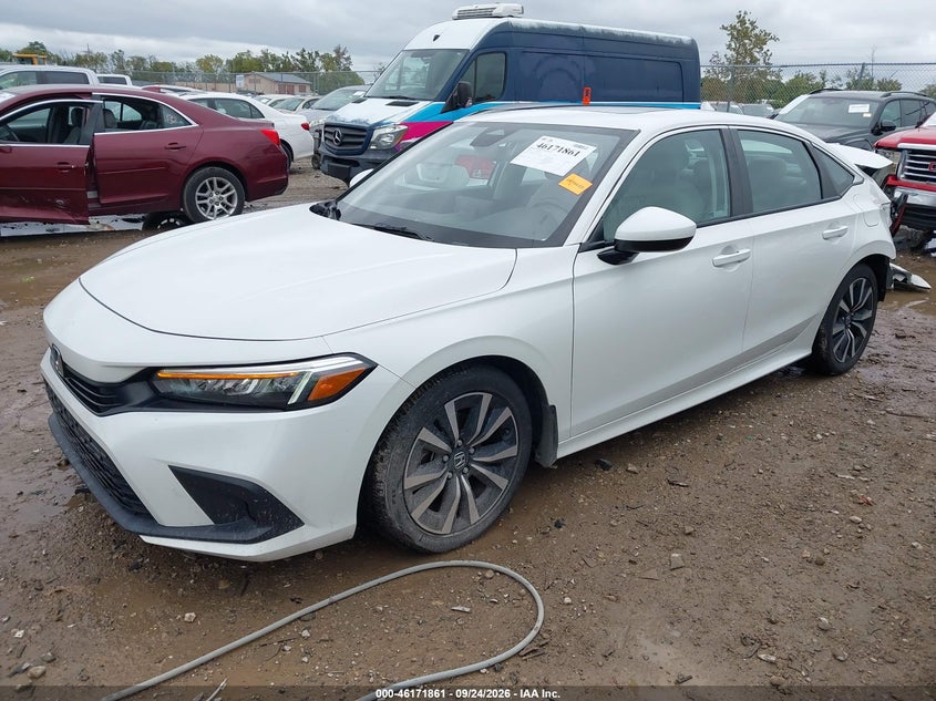 Vin: 2hgfe1f7xrh316201, lot: 46671703, honda civic ex 20242