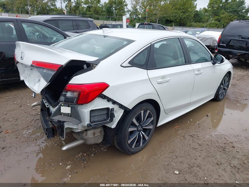 Vin: 2hgfe1f7xrh316201, lot: 46671703, honda civic ex 20244
