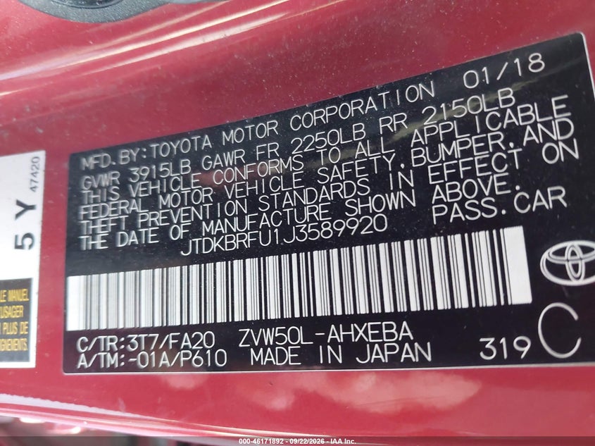 TOYOTA PRIUS - zdjęcie 9