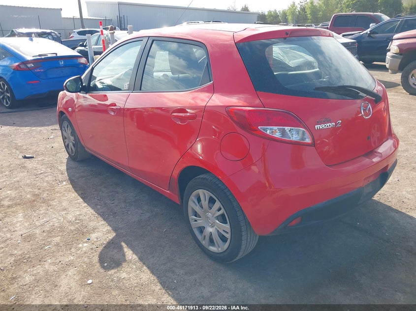 Vin: jm1de1hy1b0119889, lot: 46671755, mazda mazda2 sport 20113