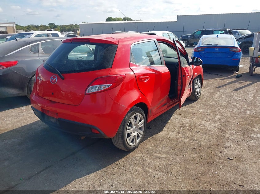 Vin: jm1de1hy1b0119889, lot: 46671755, mazda mazda2 sport 20114