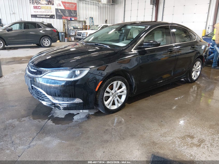 Vin: 1c3cccab4gn181286, lot: 46671756, chrysler 200 limited 20162