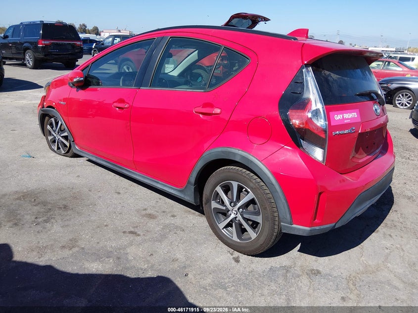 Vin: jtdkdtb32j1619510, lot: 46671758, toyota prius c three 20183