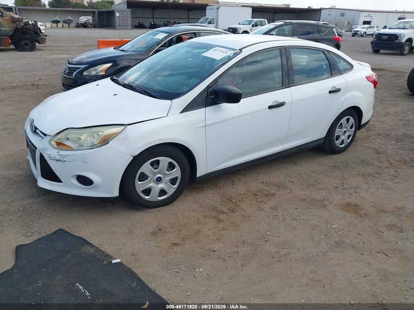 Vin: 1fadp3e27el374965, lot: 46671763, ford focus s 20142
