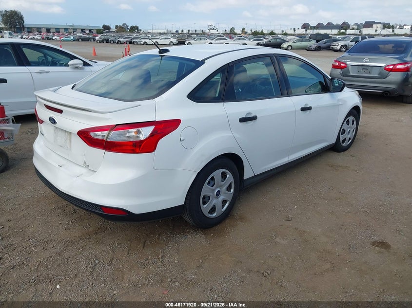 Vin: 1fadp3e27el374965, lot: 46671763, ford focus s 20144