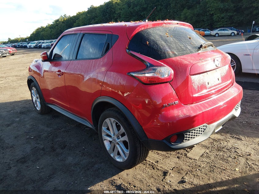 Vin: jn8af5mr8ft502825, lot: 46671775, nissan juke s 20153