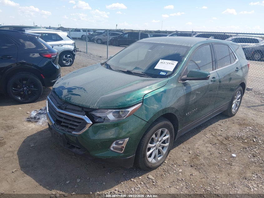 2018 Chevrolet Equinox, Вилучене, IAAI, VIN 2GNAXJEV5J6258962 — фото 2