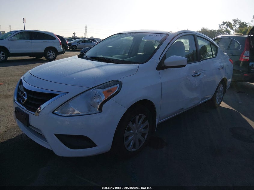 Vin: 3n1cn7ap2fl835485, lot: 46671790, nissan versa 1.6 sv 20152