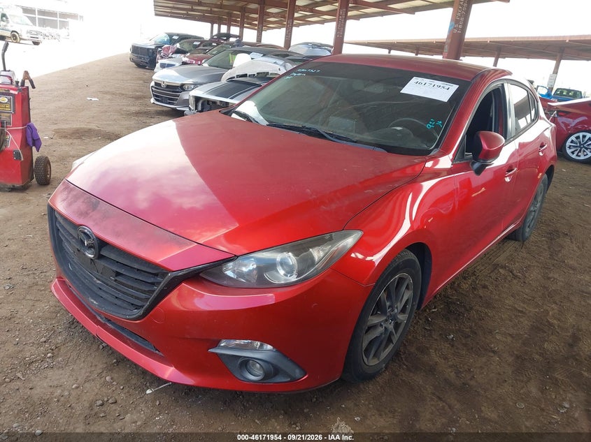 Vin: 3mzbm1l75fm145629, lot: 46671796, mazda mazda3 i touring 20152