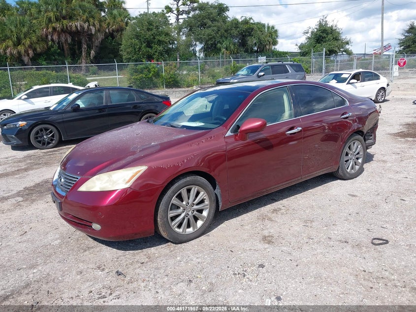 2008 Lexus ES, Удар ззаду, IAAI, VIN JTHBJ46G382205893 — фото 2