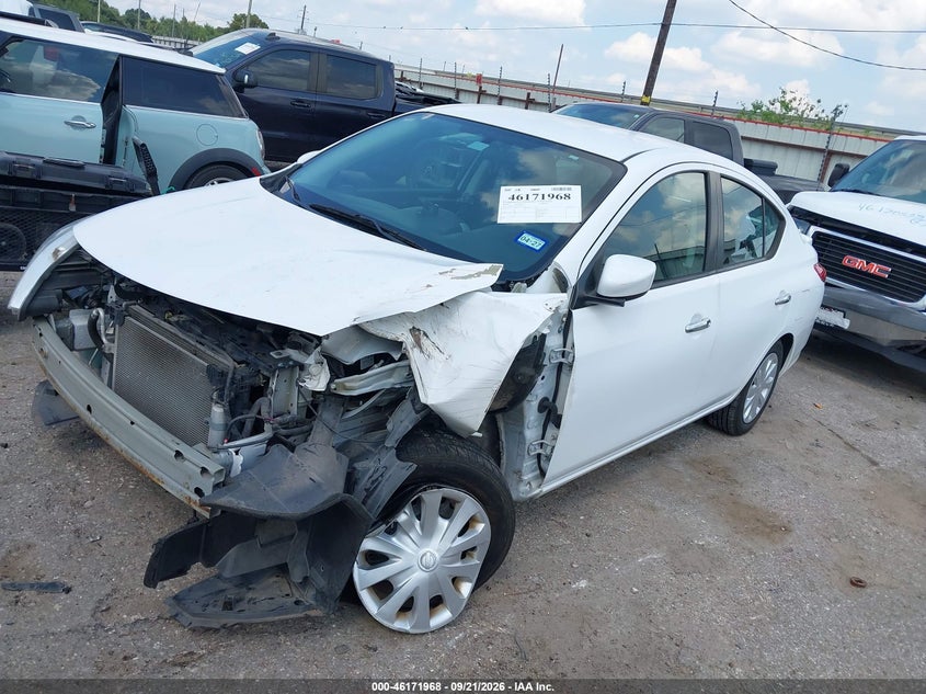Vin: 3n1cn7ap9kl863472, lot: 46671810, nissan versa 1.6 sv 20192