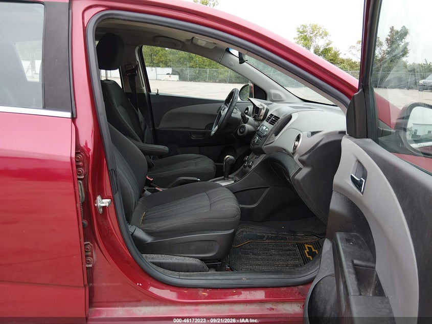 CHEVROLET SONIC 2012 VIN 1G1JC6SH9C4110245
