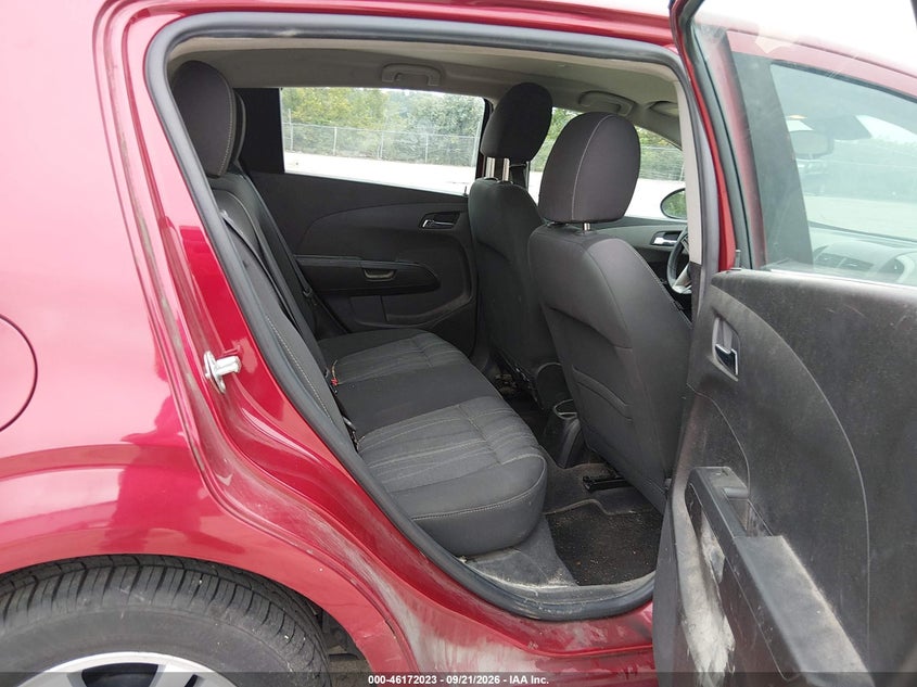 CHEVROLET SONIC 2012 VIN 1G1JC6SH9C4110245