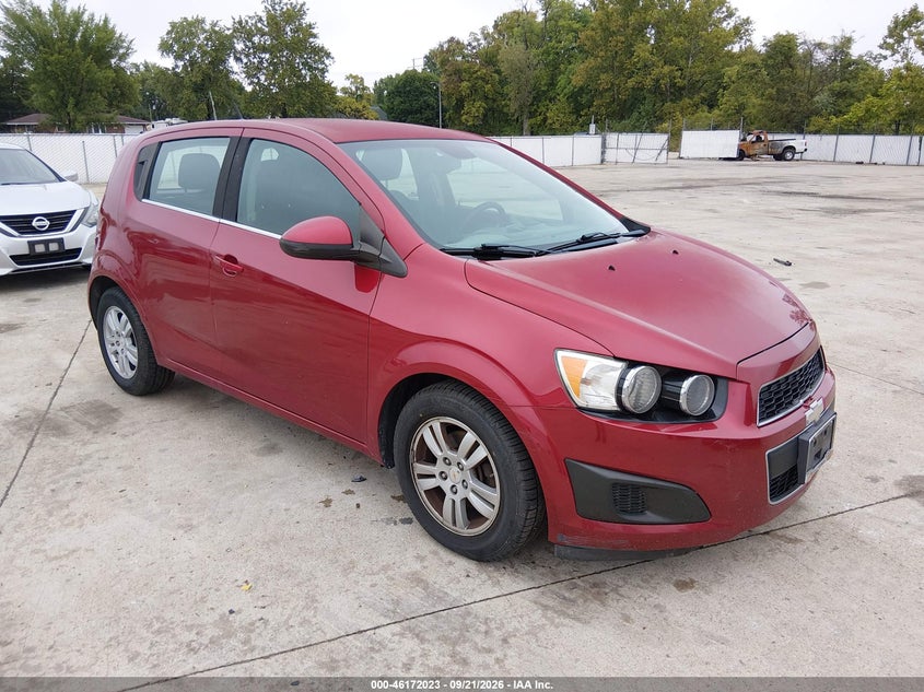 2012 Chevrolet Sonic 2lt