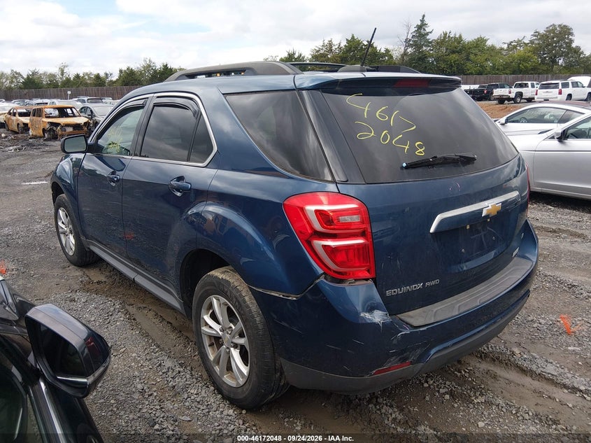 Vin: 2gnflfek5h6160304, lot: 46671890, chevrolet equinox lt 20173