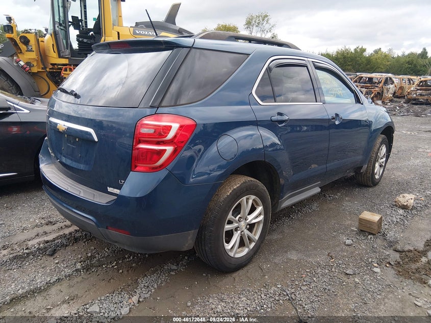 Vin: 2gnflfek5h6160304, lot: 46671890, chevrolet equinox lt 20174