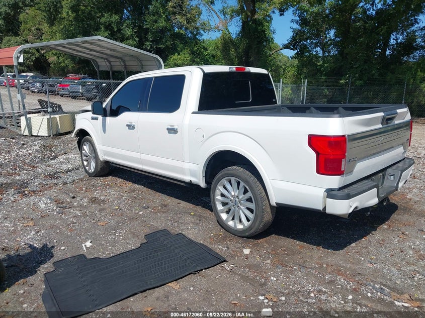Vin: 1ftew1eg8kfa09853, lot: 46671902, ford f-150 limited 20193