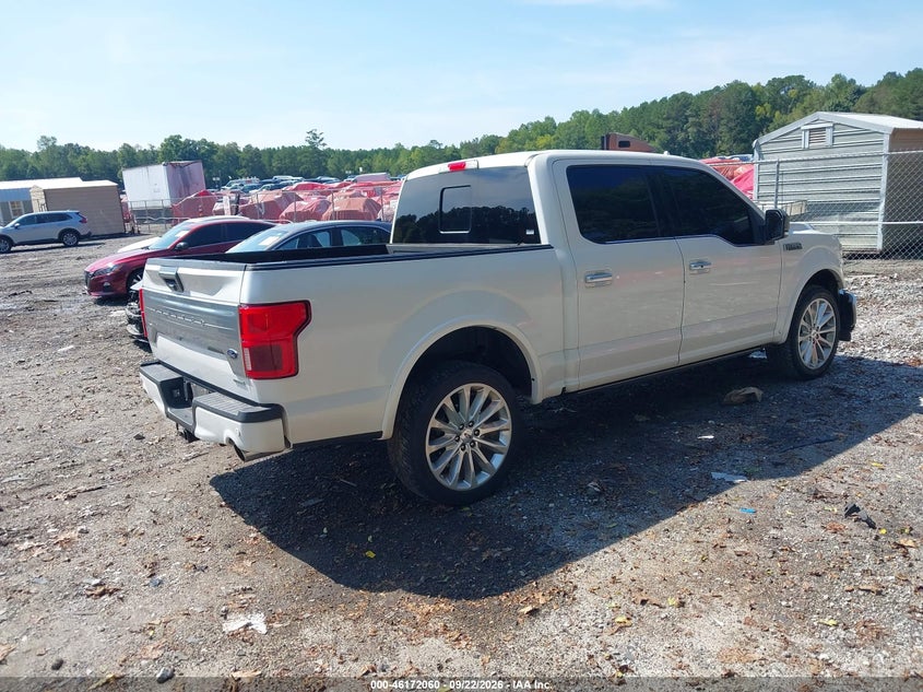Vin: 1ftew1eg8kfa09853, lot: 46671902, ford f-150 limited 20194
