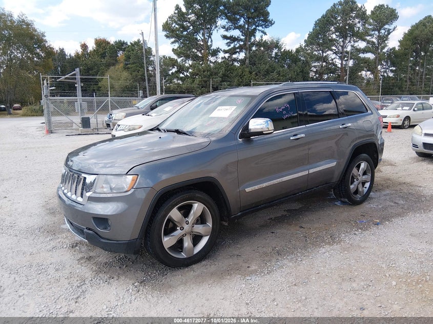 Vin: 1c4rject9cc151364, lot: 46671920, jeep grand cherokee overland 20122