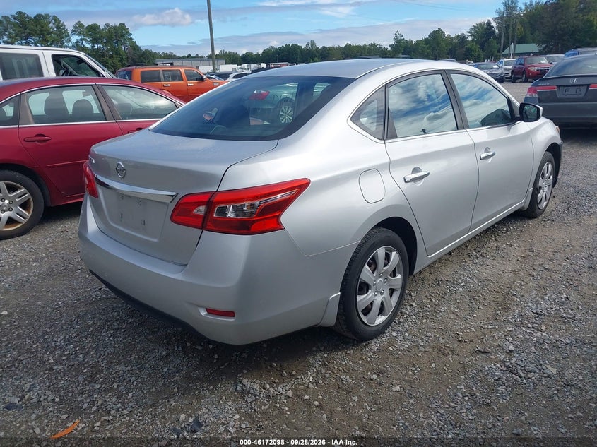 NISSAN SENTRA 2016 VIN 3N1AB7AP3GY304039