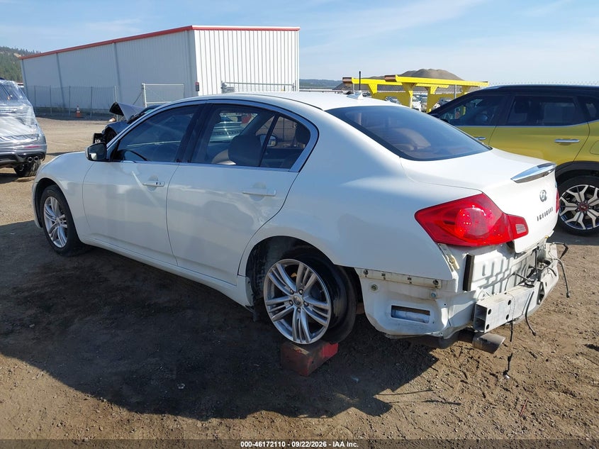 Vin: jn1cv6ap7dm714545, lot: 46671952, infiniti g37 journey 20133