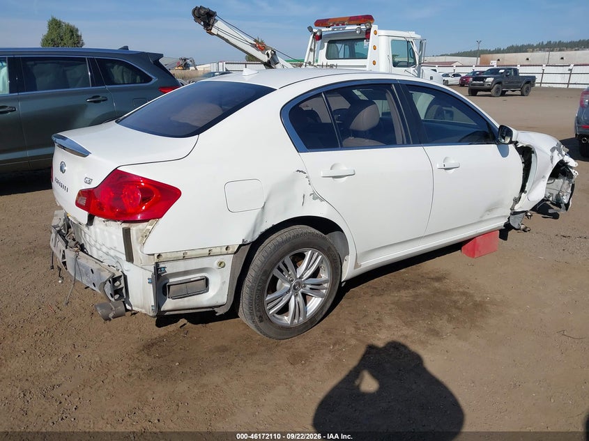 Vin: jn1cv6ap7dm714545, lot: 46671952, infiniti g37 journey 20134