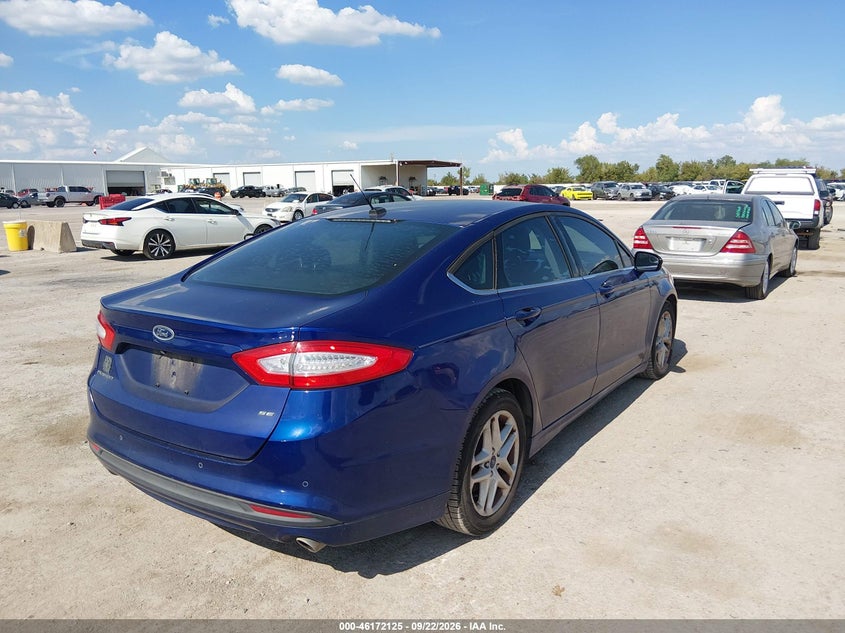 Vin: 3fa6p0h78gr172073, lot: 46671967, ford fusion se 20164