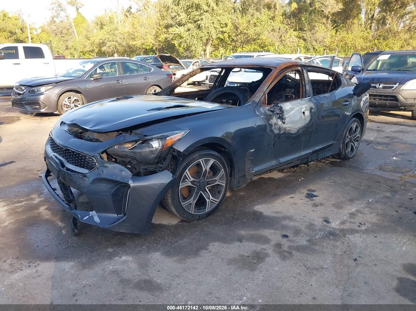 Vin: knae15la0m6088231, lot: 46671984, kia stinger gt-line 20212