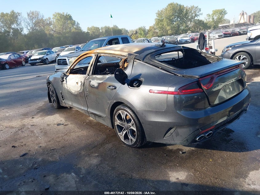 Vin: knae15la0m6088231, lot: 46671984, kia stinger gt-line 20213