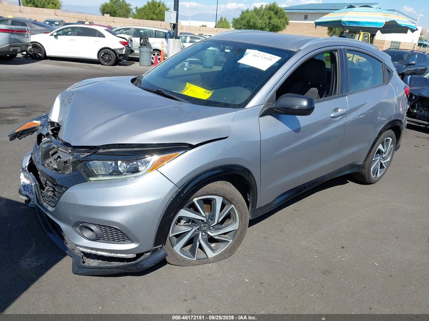 Vin: 3czru5h10kg707484, lot: 46671993, honda hr-v sport 20192